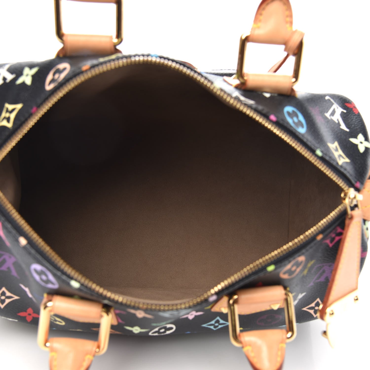 Louis Vuitton Monogram Multicolor Speedy 30 Black 5 of 11