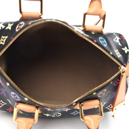 Louis Vuitton Monogram Multicolor Speedy 30 Black 5 of 11