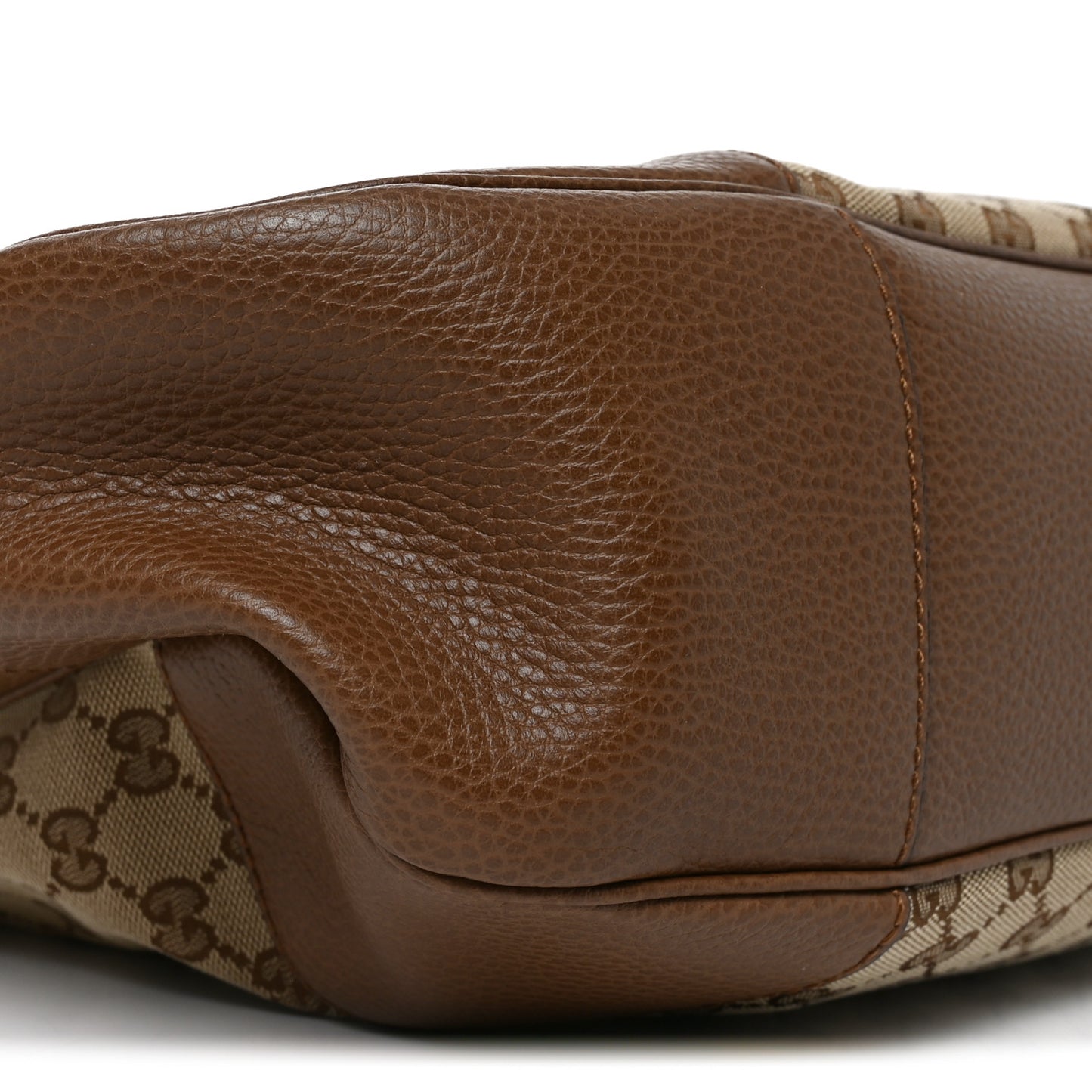 Soft GG Monogram Large Margaux Hobo Brown