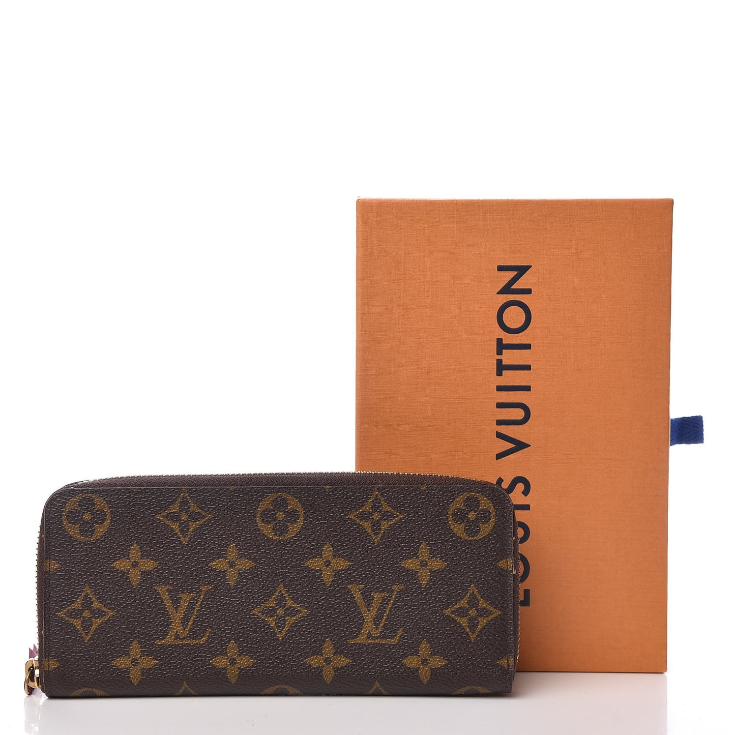 Monogram Clemence Wallet Fuchsia