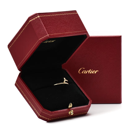 Cartier 18K Yellow Gold Small Juste Un Clou Ring 53 6.25 4 of 4