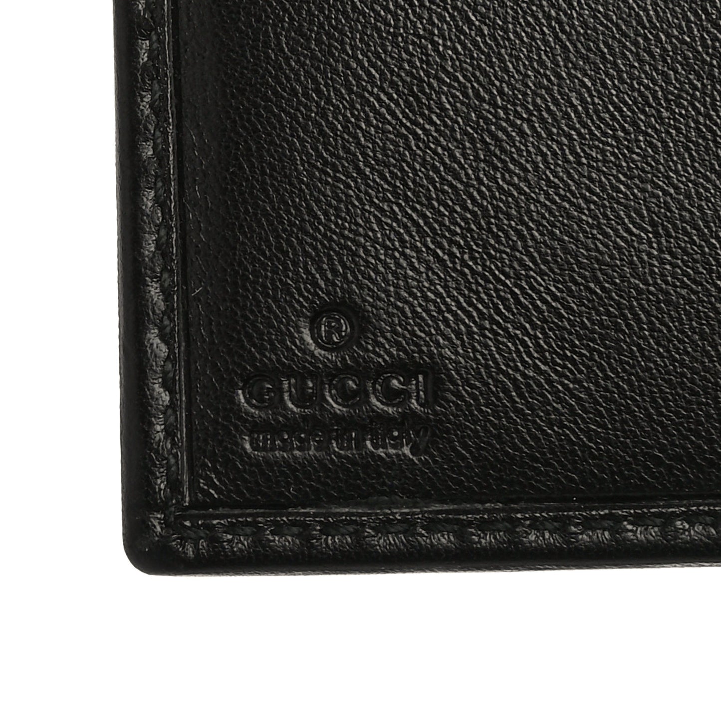 Calfskin New Britt Tri Fold Wallet Black