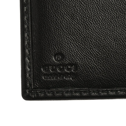 Gucci Calfskin New Britt Tri Fold Wallet Black 6 of 11