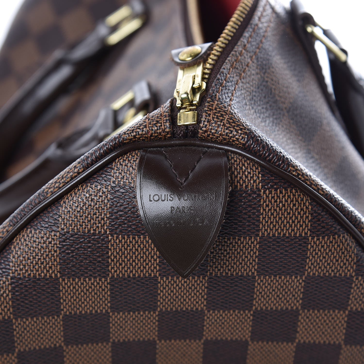 Louis Vuitton Damier Ebene Speedy 30 6 of 7