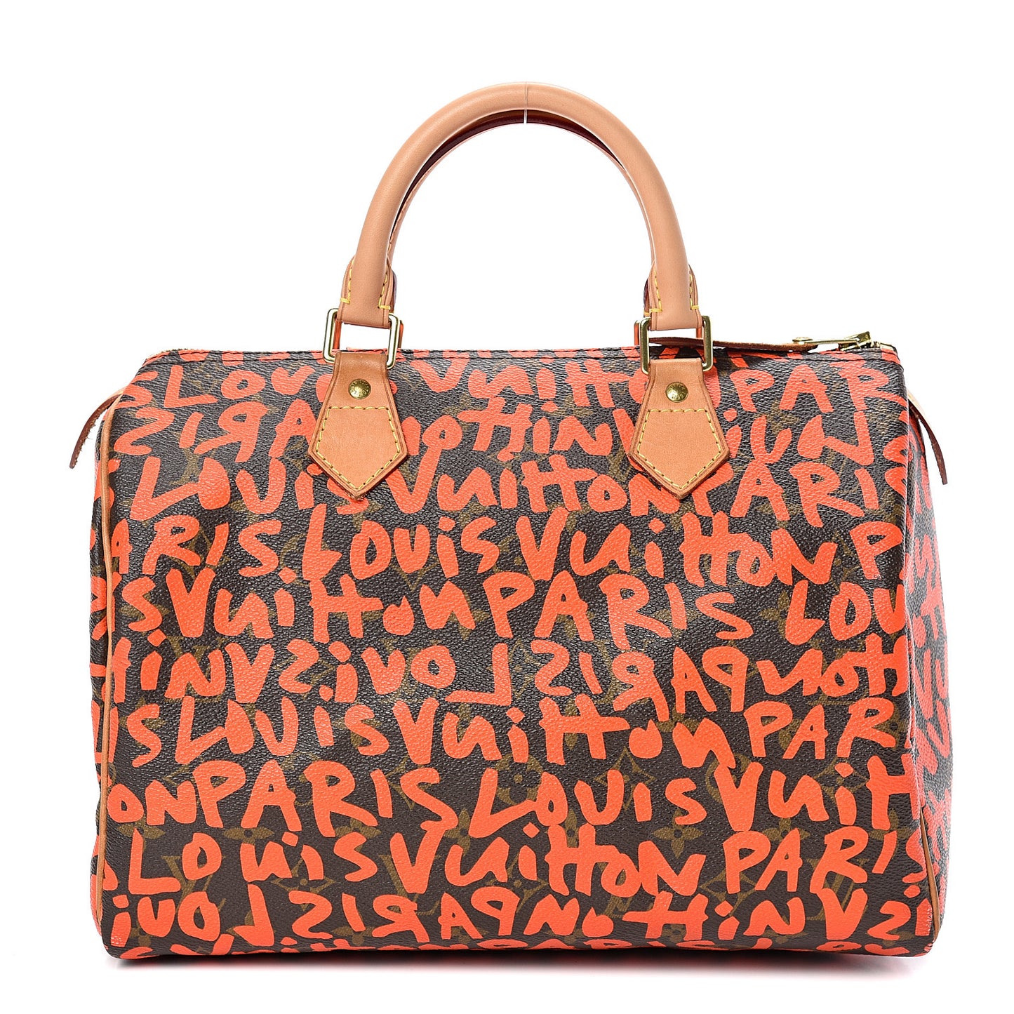 Monogram Graffiti Speedy 30 Orange