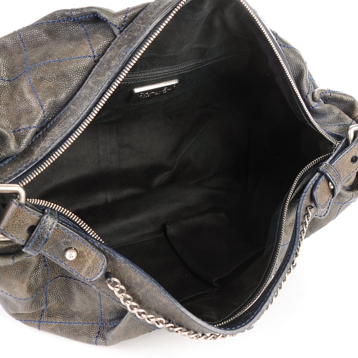 Caviar Large Outdoor Hobo Black