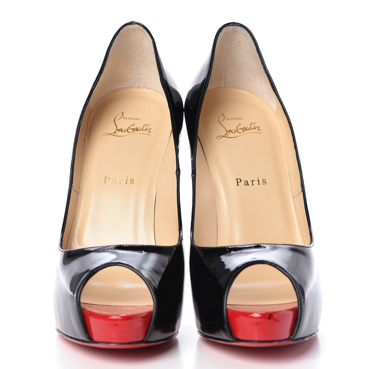 Patent New Very Prive 120 Pumps 40 Black Red