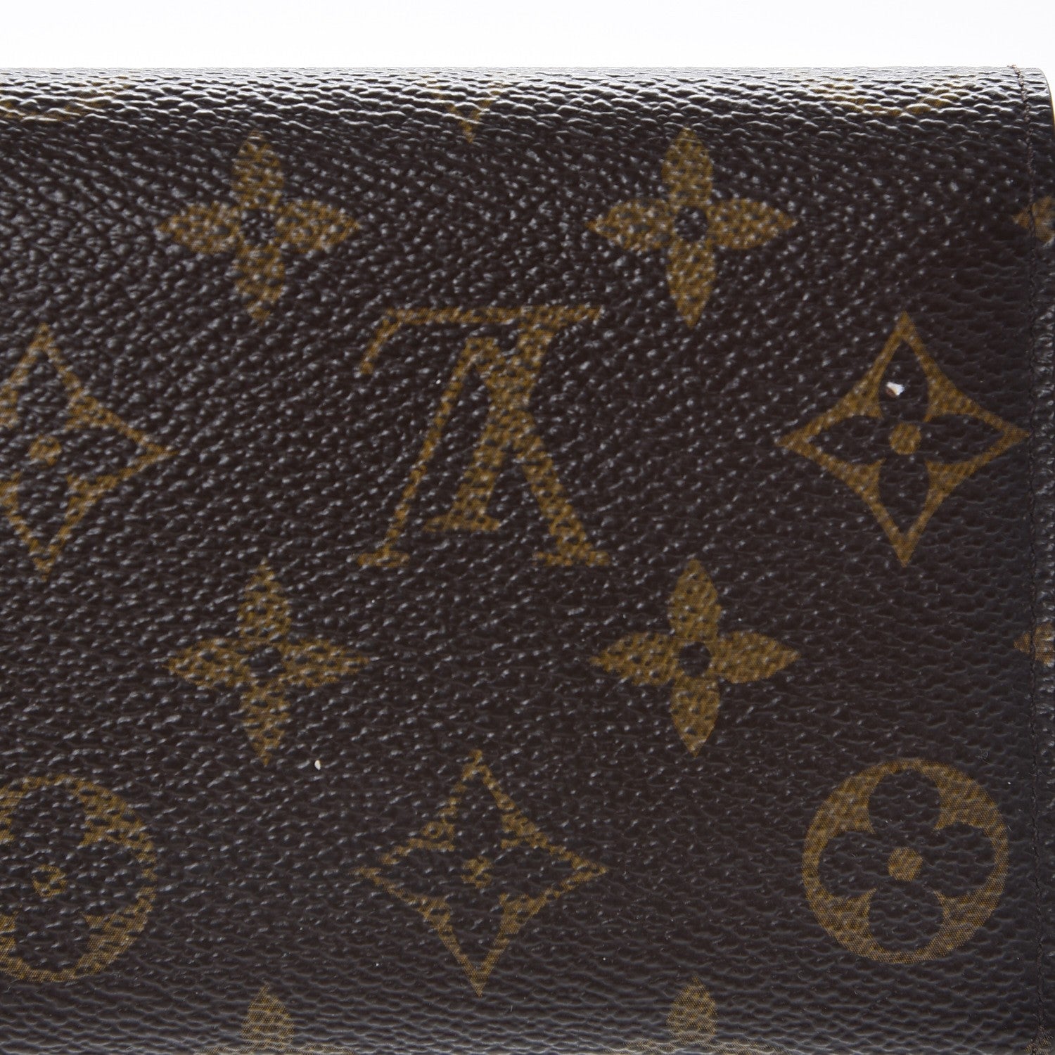 Louis Vuitton Monogram Emilie Wallet Red 9 of 9