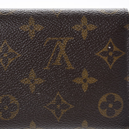 Louis Vuitton Monogram Emilie Wallet Red 9 of 9