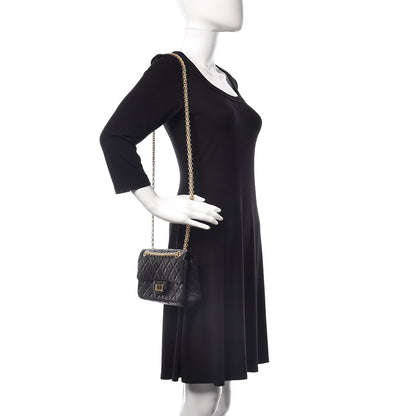 Chanel Aged Calfskin Quilted 2.55 Reissue Mini Flap Black 2 of 11
