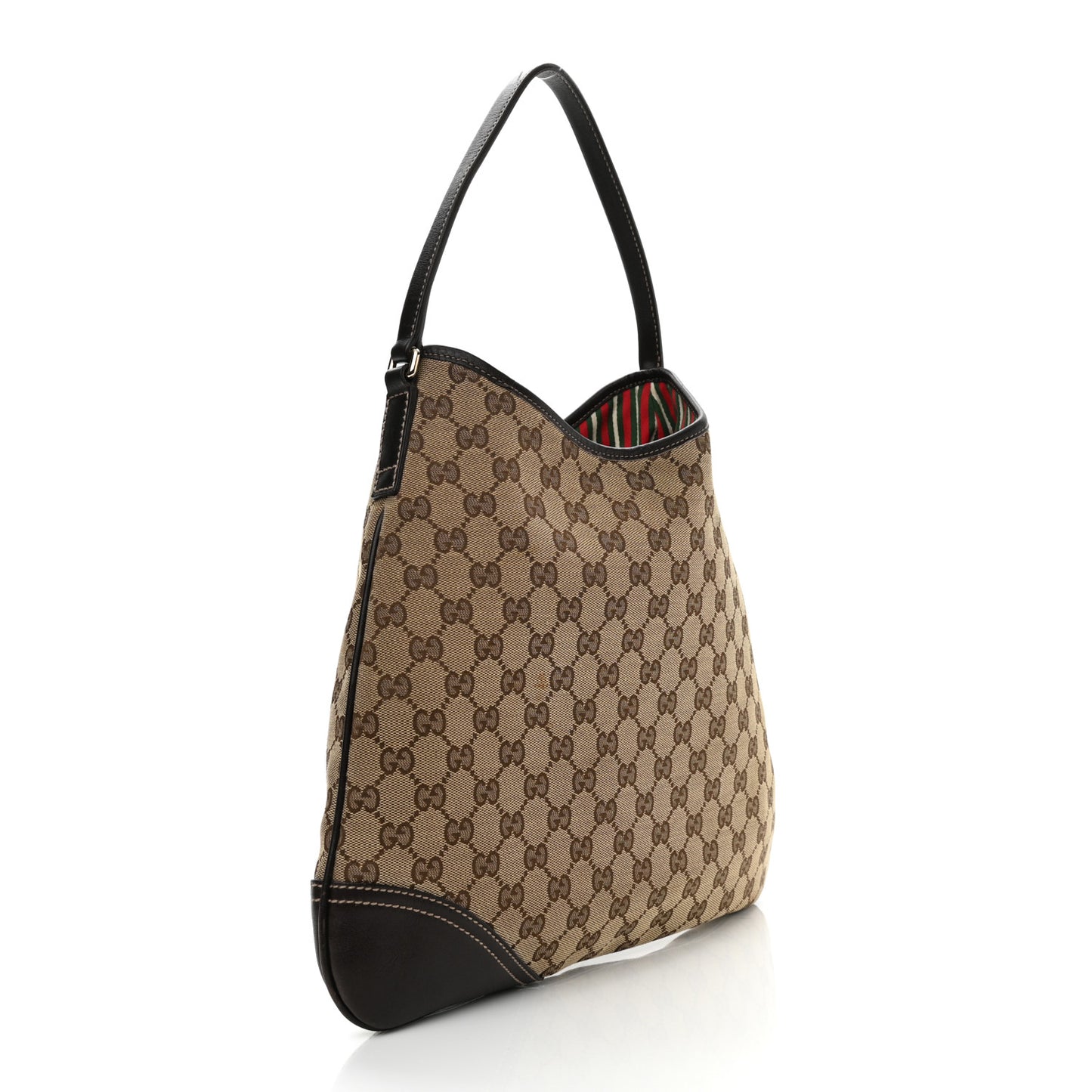Monogram Medium New Britt Hobo Dark Brown