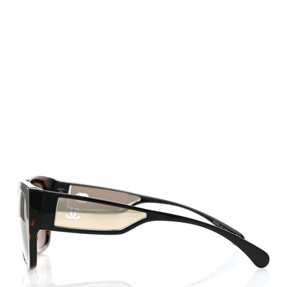 Chanel Acetate Butterfly Signature CC Sunglasses 5429-A Dark Tortoise 3 of 8