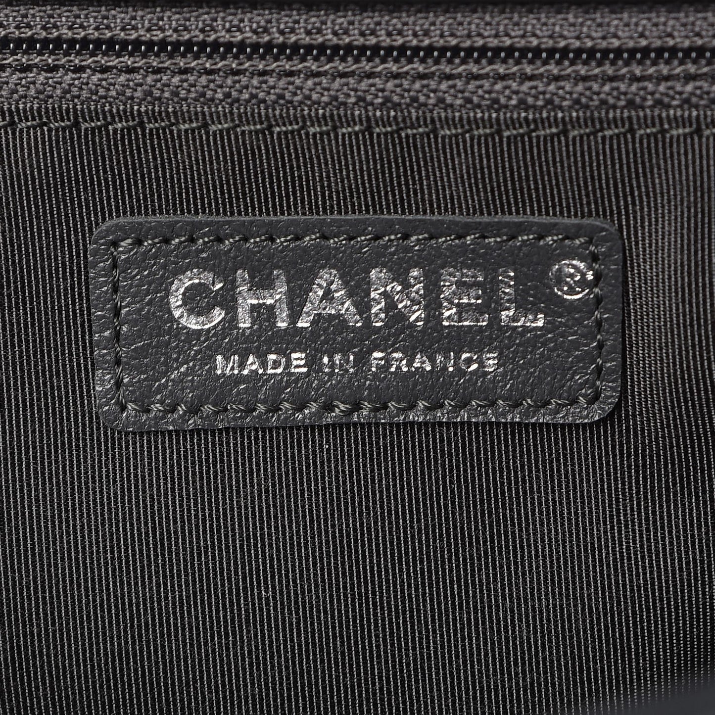 Lambskin Quilted New Medium Boy Flap Dark Grey