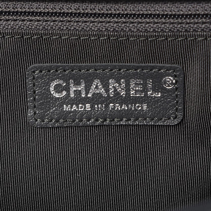 Chanel Lambskin Quilted New Medium Boy Flap Dark Grey 7 of 10