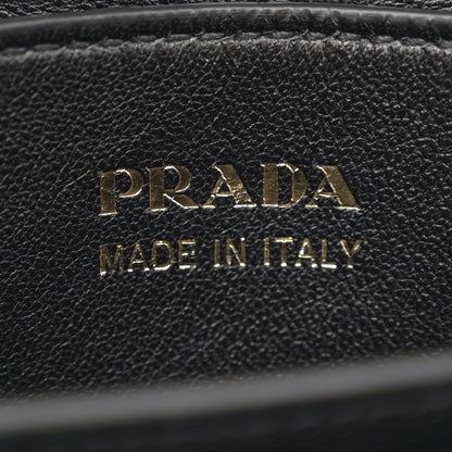 Prada Saffiano Cuir Medium Double Bag Cammeo Black 6 of 13
