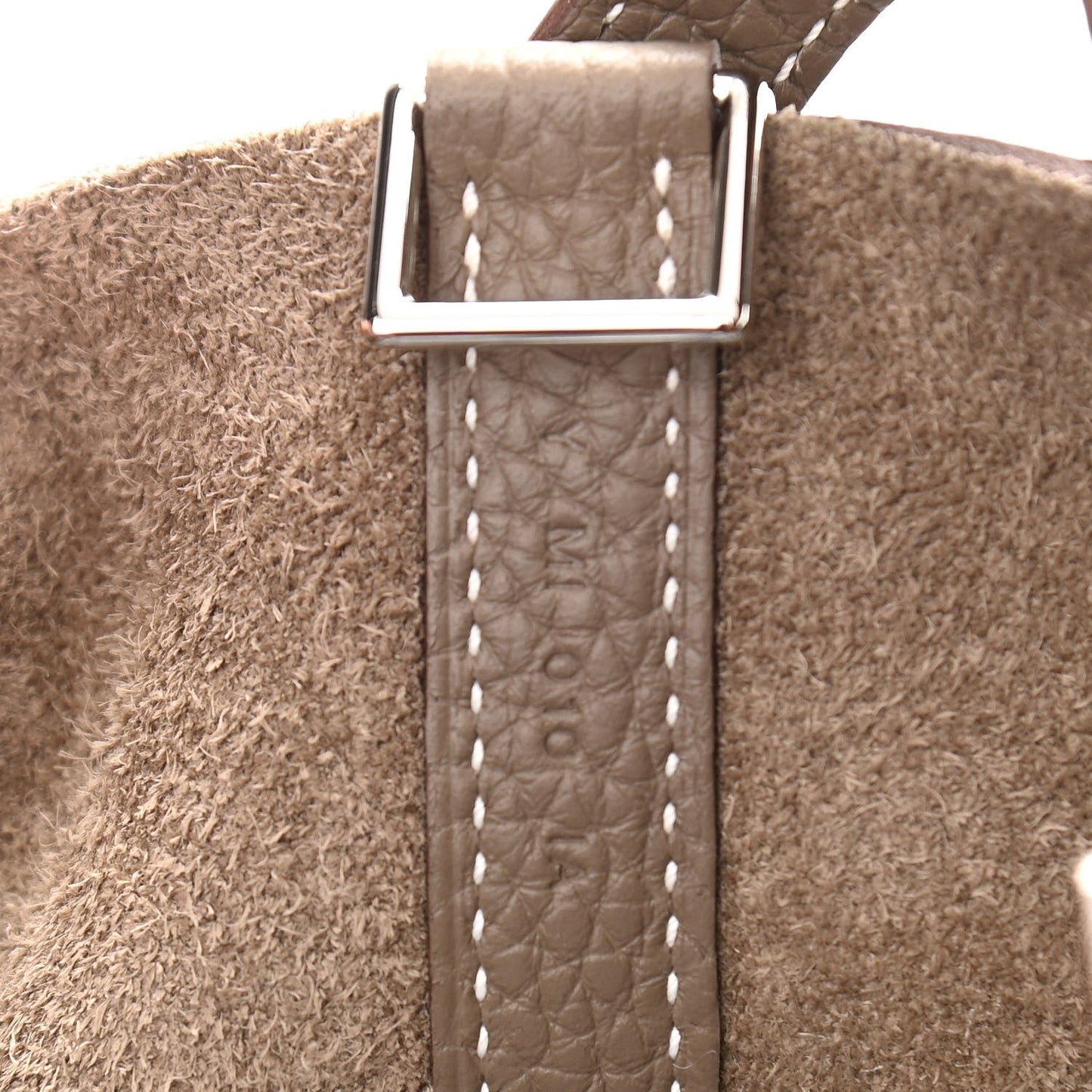 Taurillon Clemence Picotin Lock 22 MM Etoupe