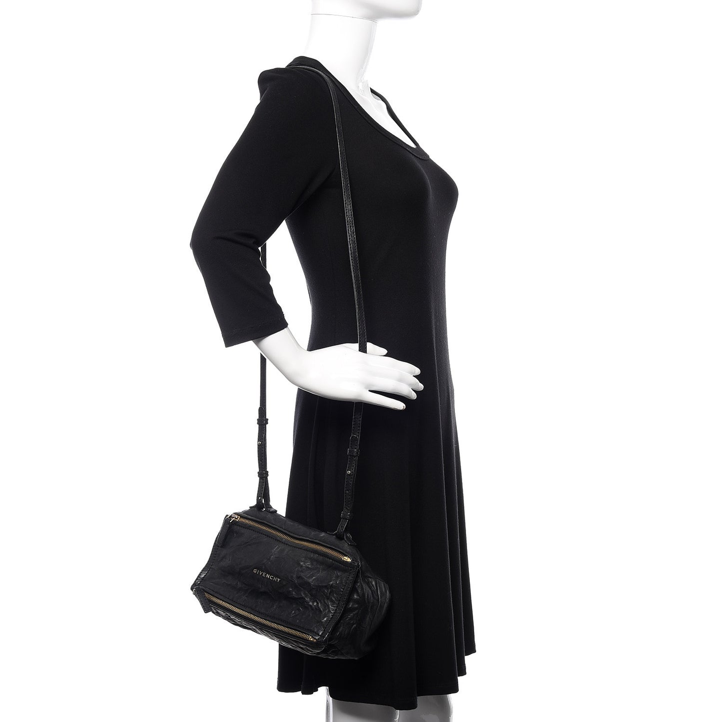 Tumbled Sheepskin Mini Pandora Black