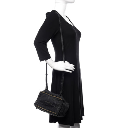 Givenchy Tumbled Sheepskin Mini Pandora Black 1 of 8