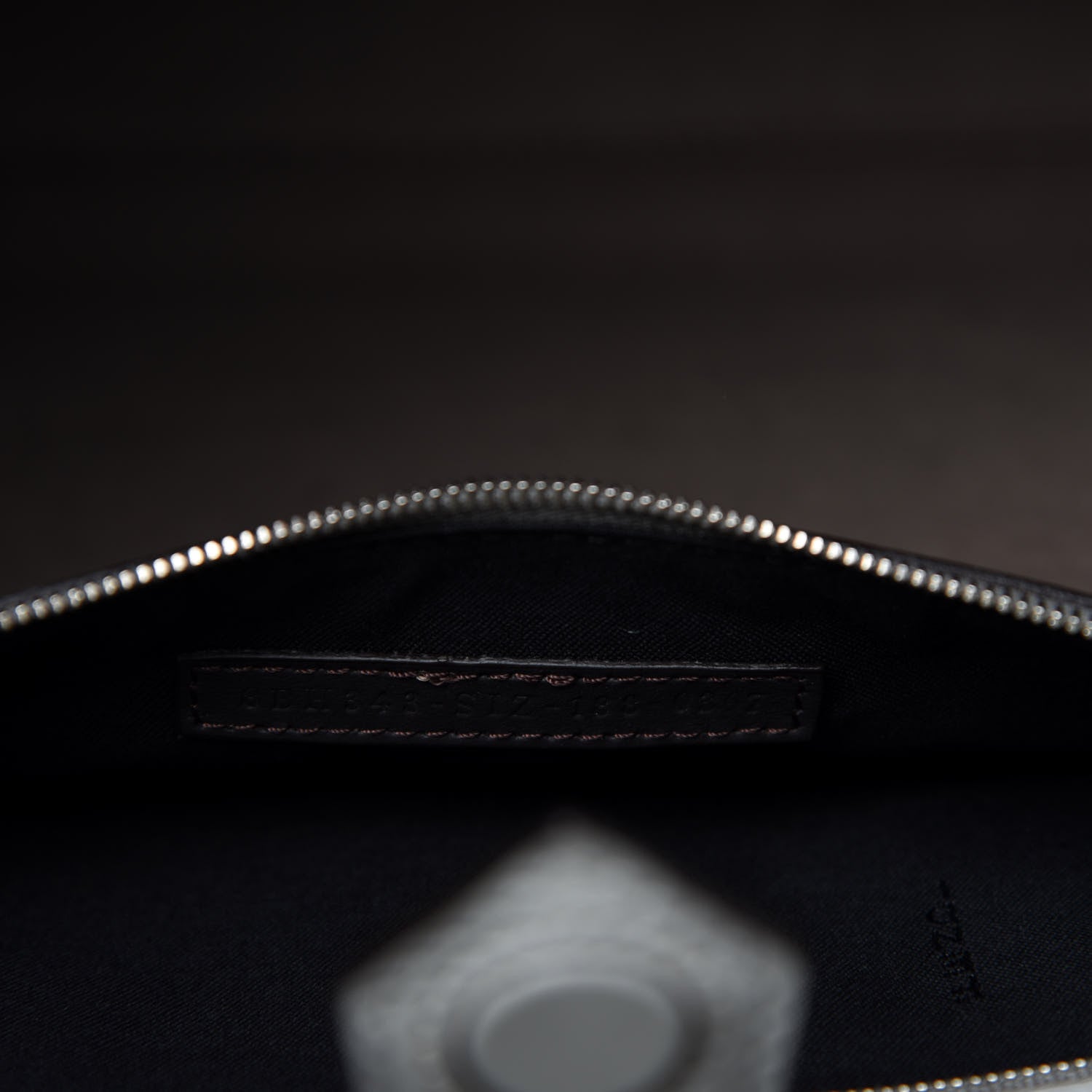 Fendi Vitello Century Opaco F is Fendi Bi-Color Regular Runaway Satchel Ghiaccio Ebano 10 of 11