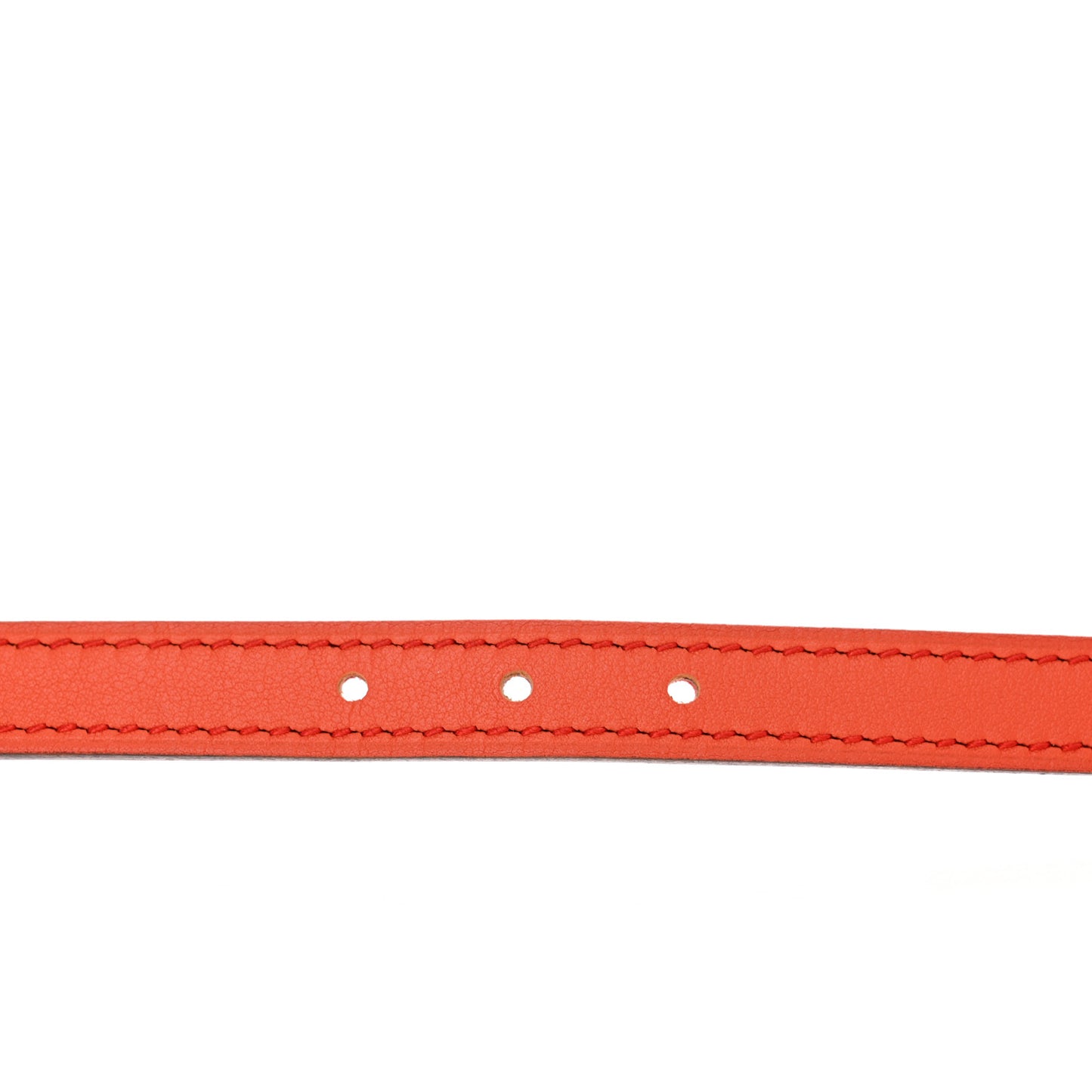 Swift Epsom 13mm Romance Belt 80 32 Orange Poppy Rose Azalee