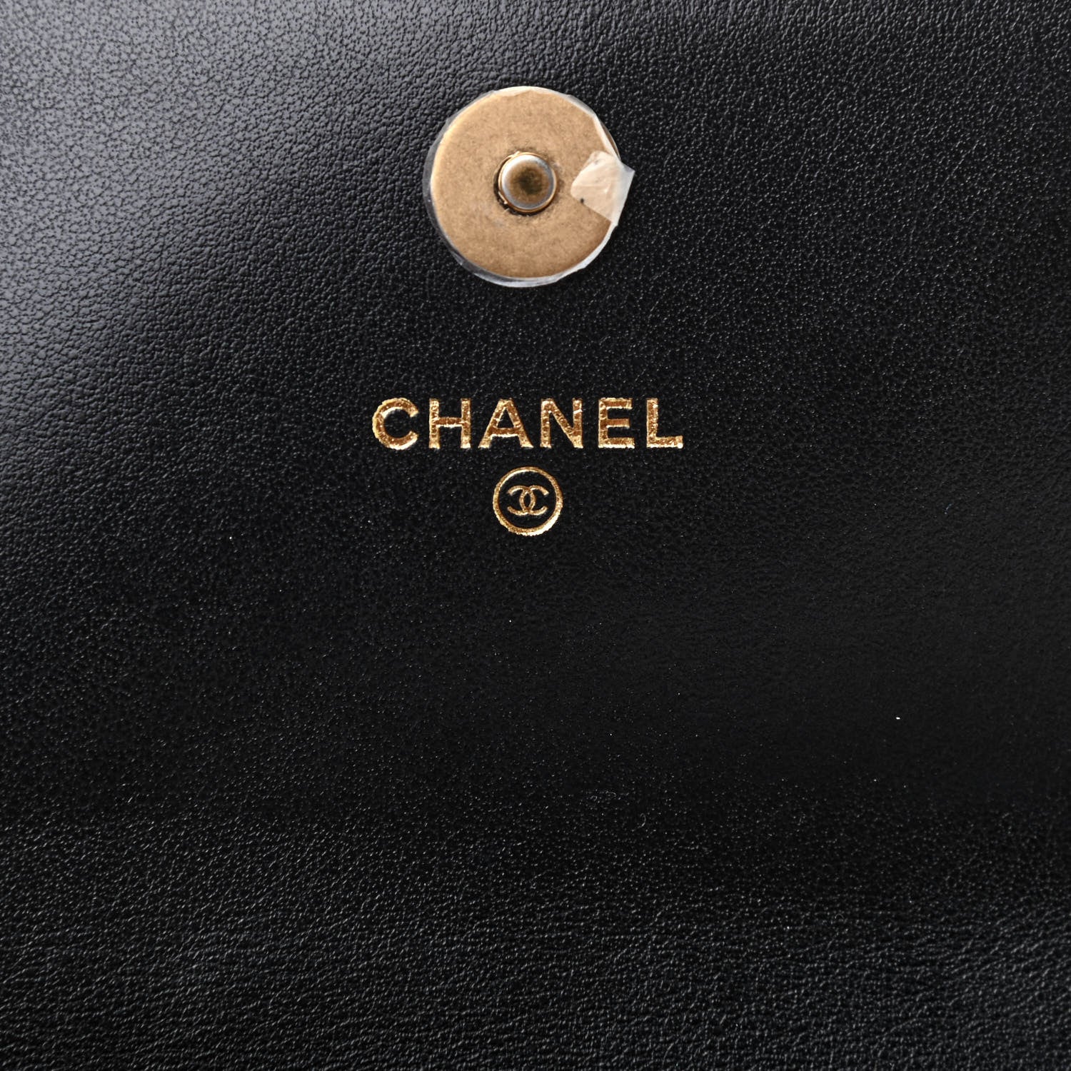 Chanel Lambskin Quilted Chanel 19 Flap Clutch Black 6 of 8