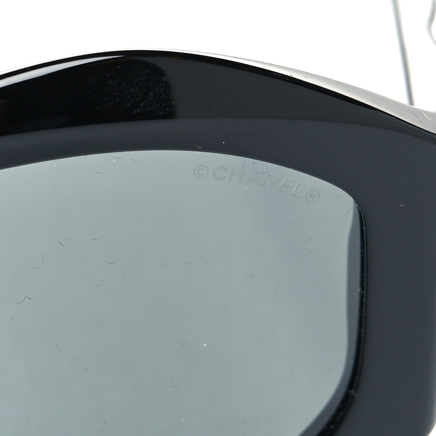 Chanel Acetate Quilted CC Sunglasses 5486-A Black 7 of 8