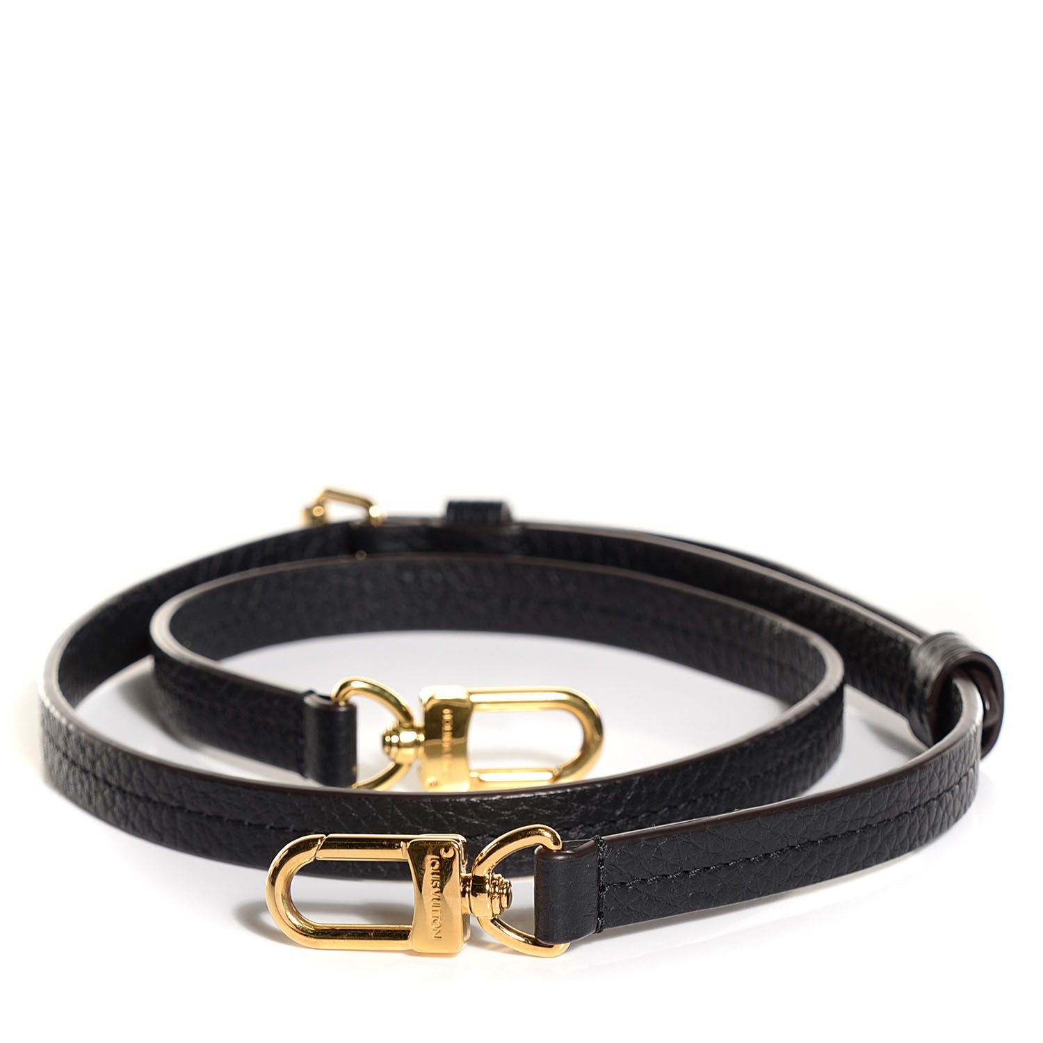 Louis Vuitton Empreinte Adjustable Shoulder Strap Black 1 of 3