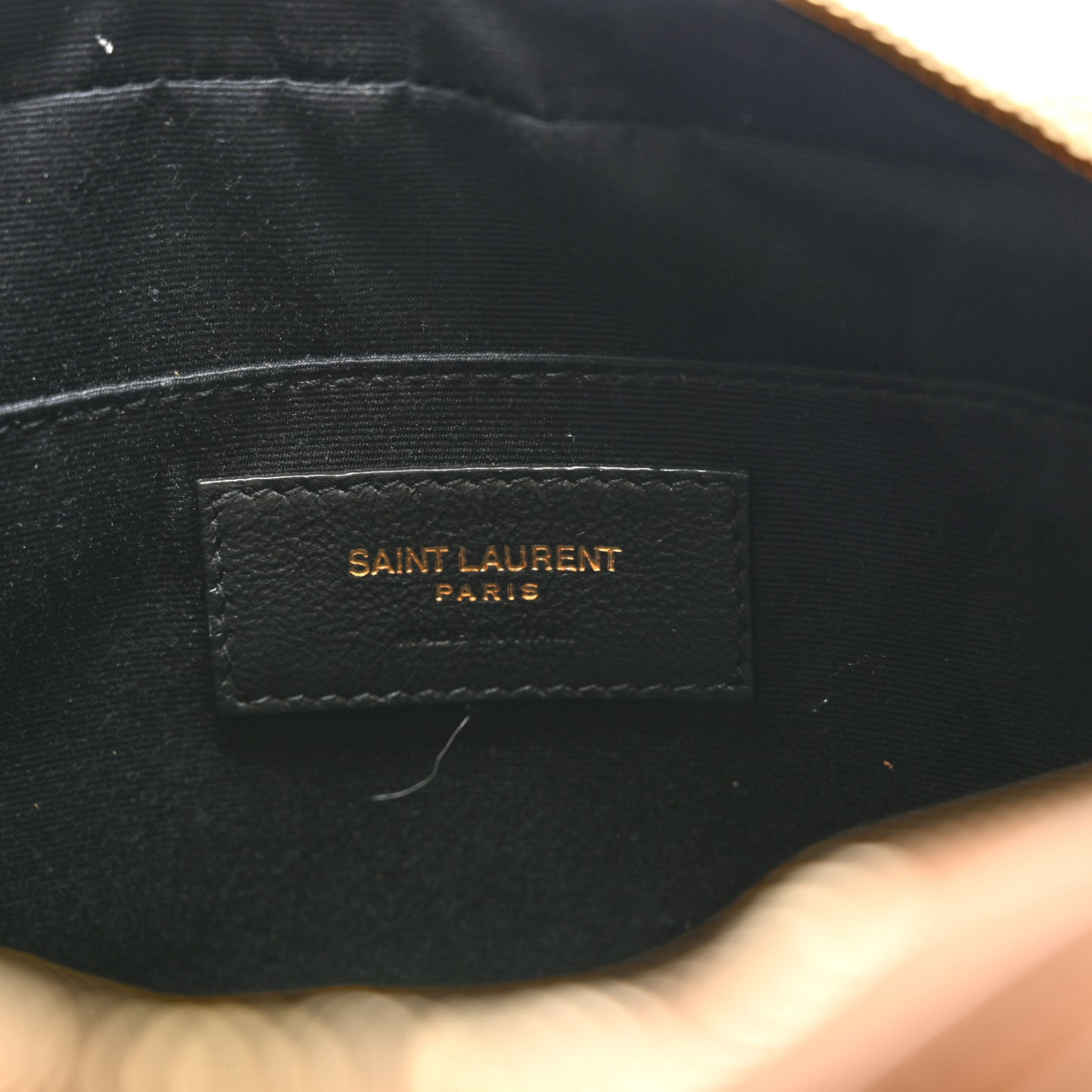 Suede Matelasse Monogram Lou Camera Bag Cinnamon