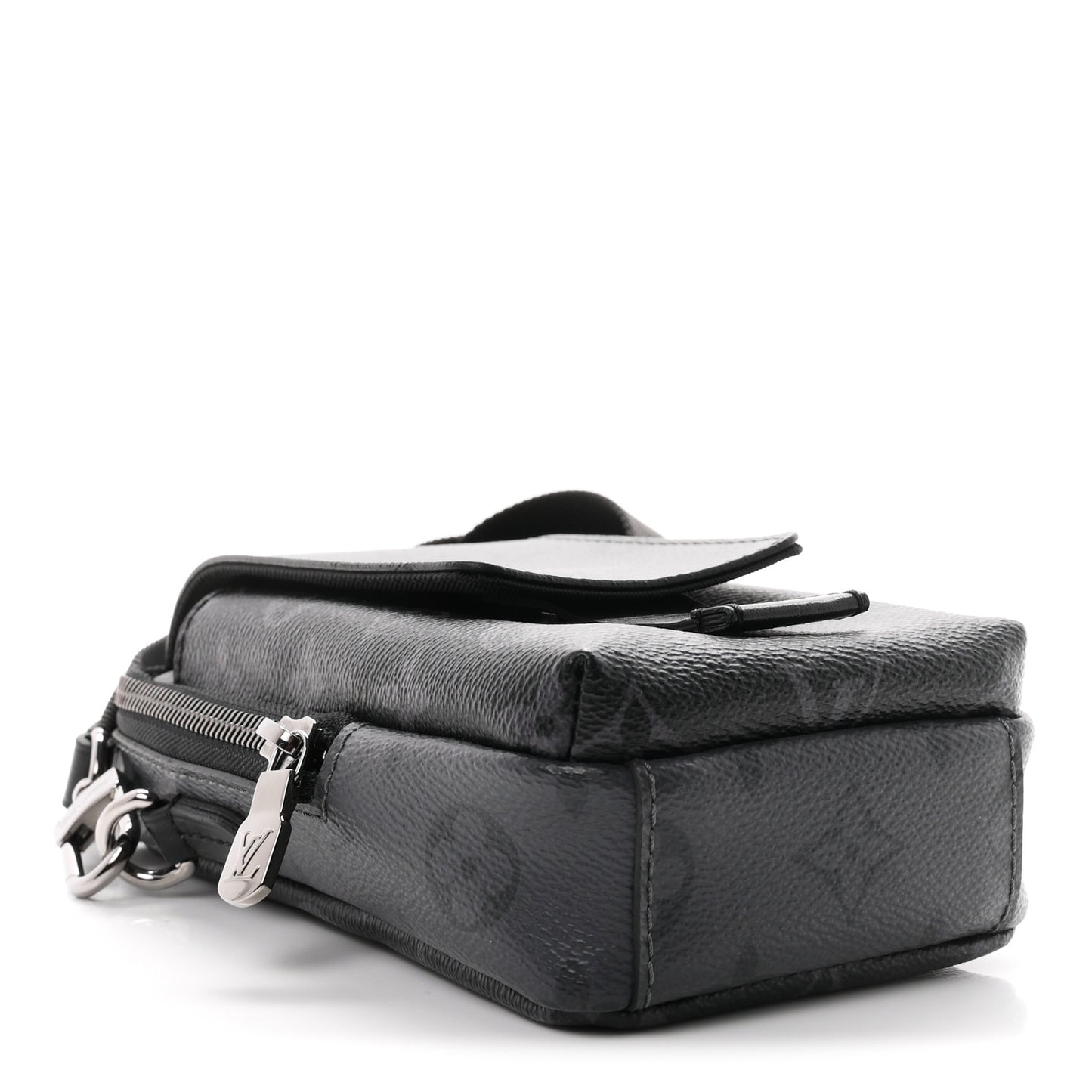Monogram Eclipse Reverse Double Phone Pouch NM