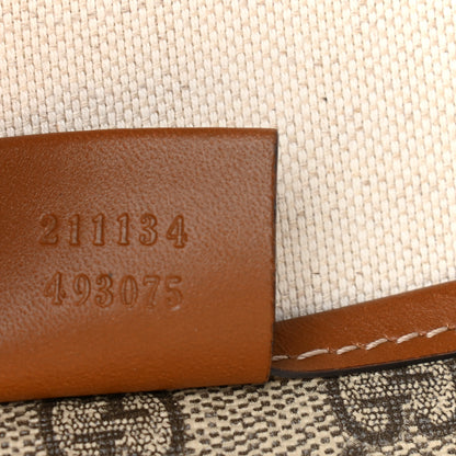 Gucci GG Plus Monogram Medium Signature Web Loop Tote Brown 7 of 12