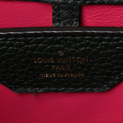 Louis Vuitton Taurillon Capucines PM Black 6 of 8