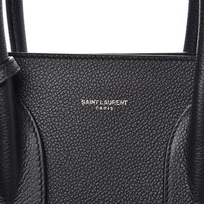 Saint Laurent Grained Calfskin Small Sac De Jour Black 8 of 10