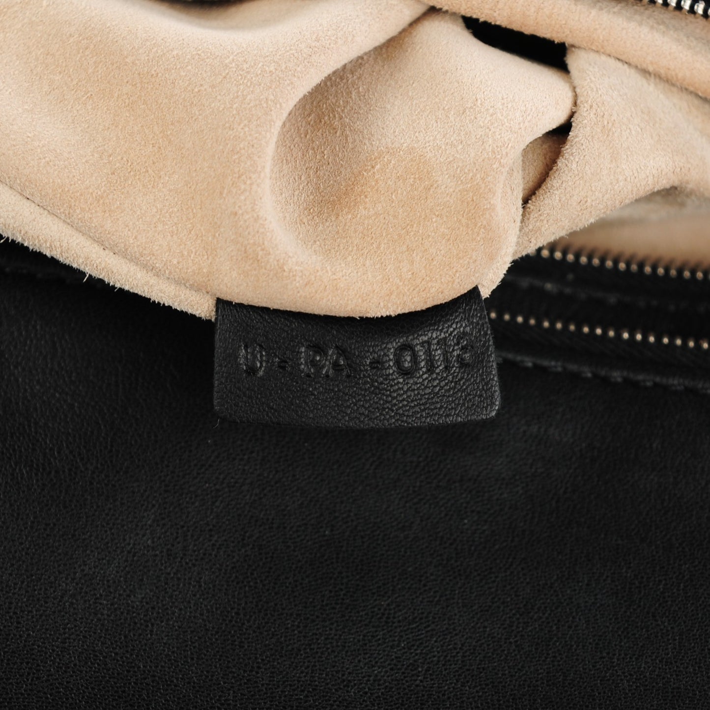 Lambskin Roll Clutch Black