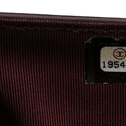 Chanel Caviar Quilted Long Flap Wallet Black 8 of 9