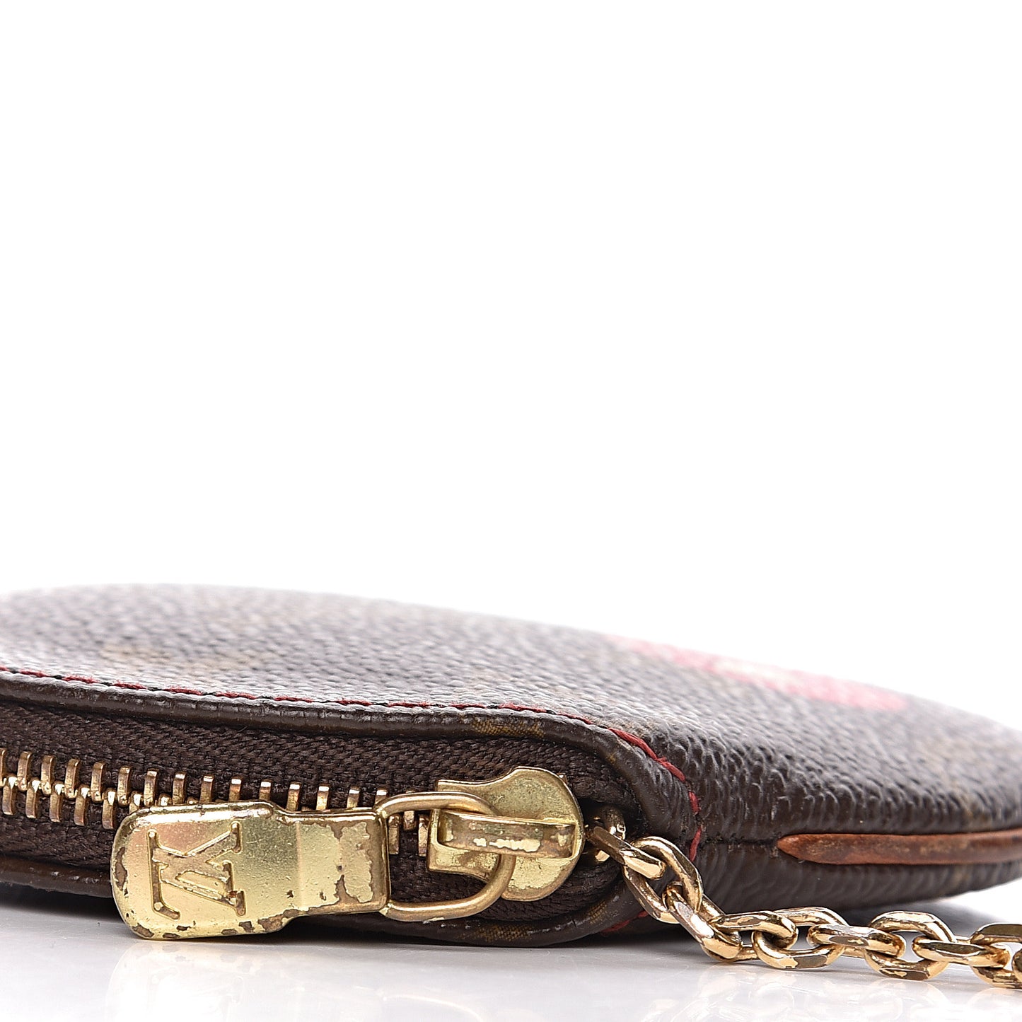Monogram Cerises Round Coin Purse