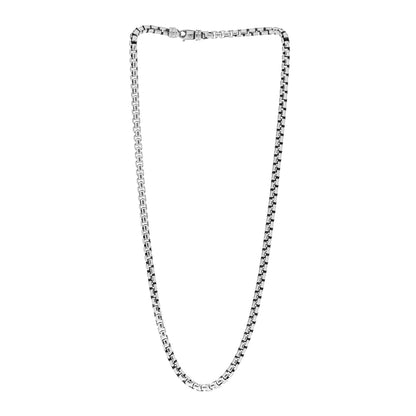 David Yurman Sterling Silver 5mm Box Chain Necklace 22" 3 of 4