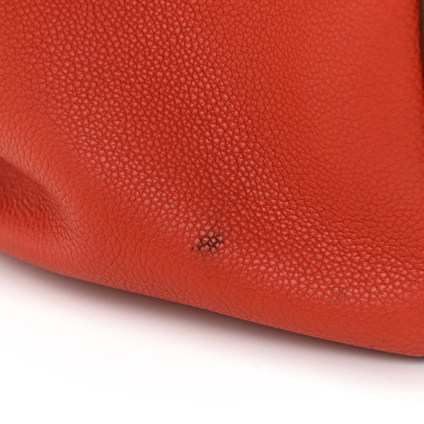 Soft Grained Calfskin Small Belt Cabas Phantom Brick