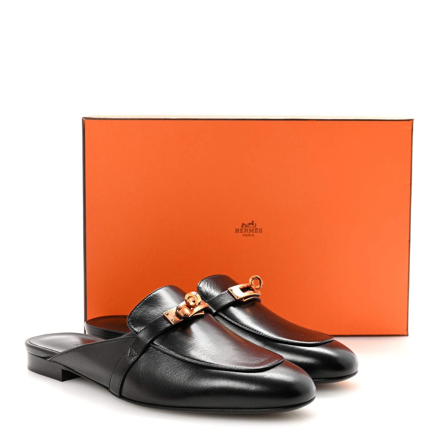 Goatskin Oz Mules 38.5 Black