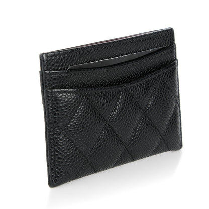 Chanel Caviar Quilted Card Holder Black 3 of 8