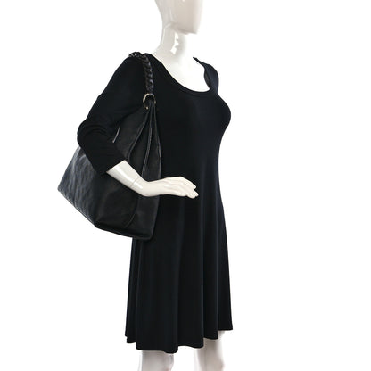 Louis Vuitton Mahina Carmel Hobo Black 2 of 11