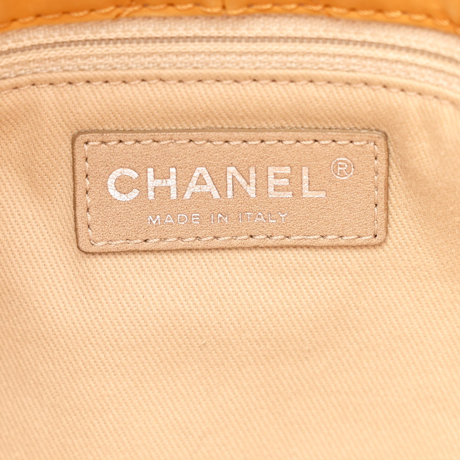 Chanel Ultra Soft Suede Calfskin Natural Beauty Tote Yellow 6 of 10