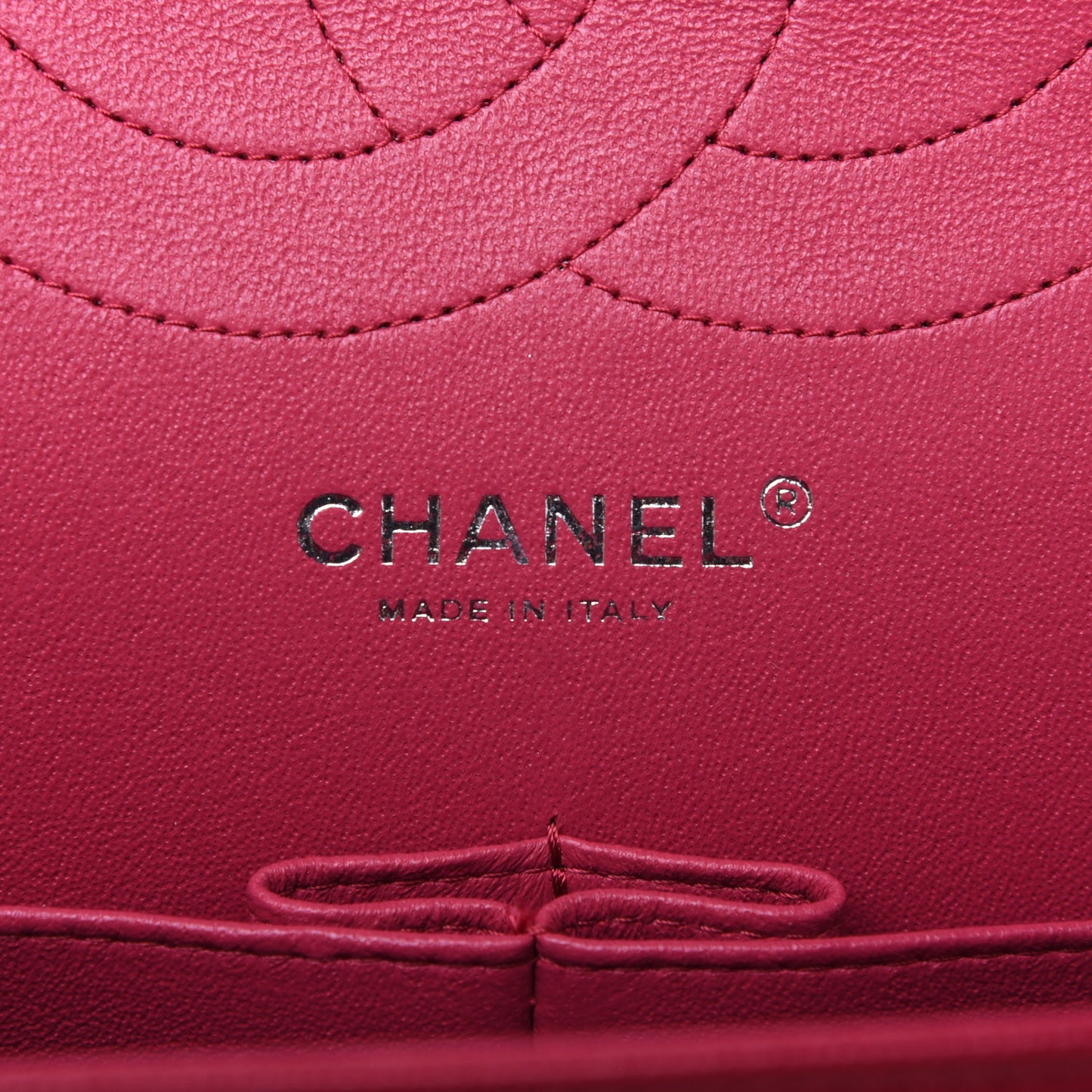 Caviar Quilted Jumbo Double Flap Dark Pink