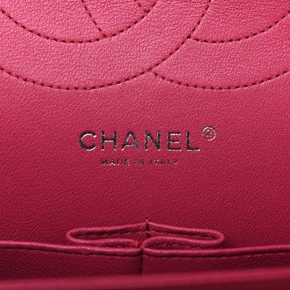 Chanel Caviar Quilted Jumbo Double Flap Dark Pink 8 of 15