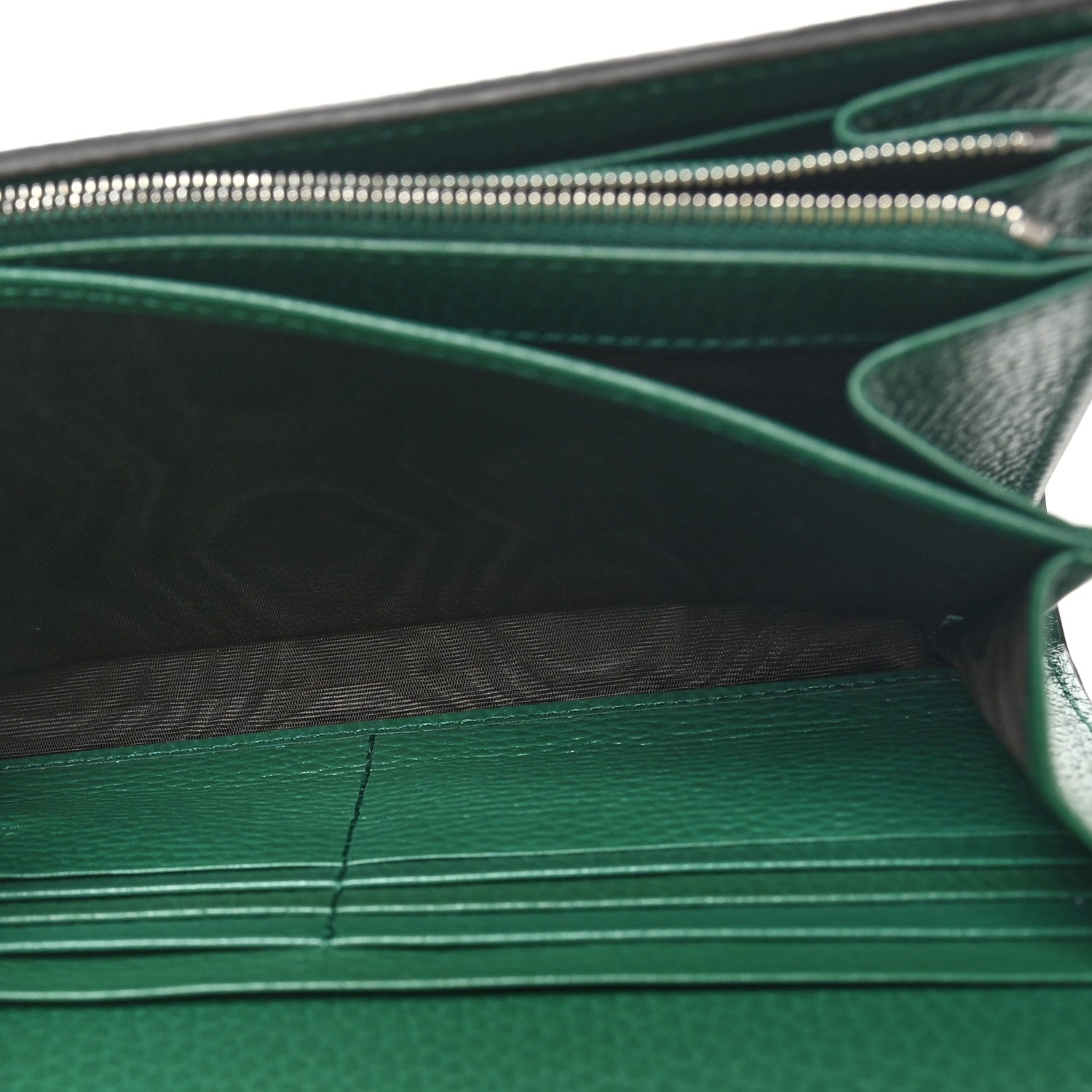 Gucci Calfskin Mini Dionysus Chain Wallet Emerald 5 of 11