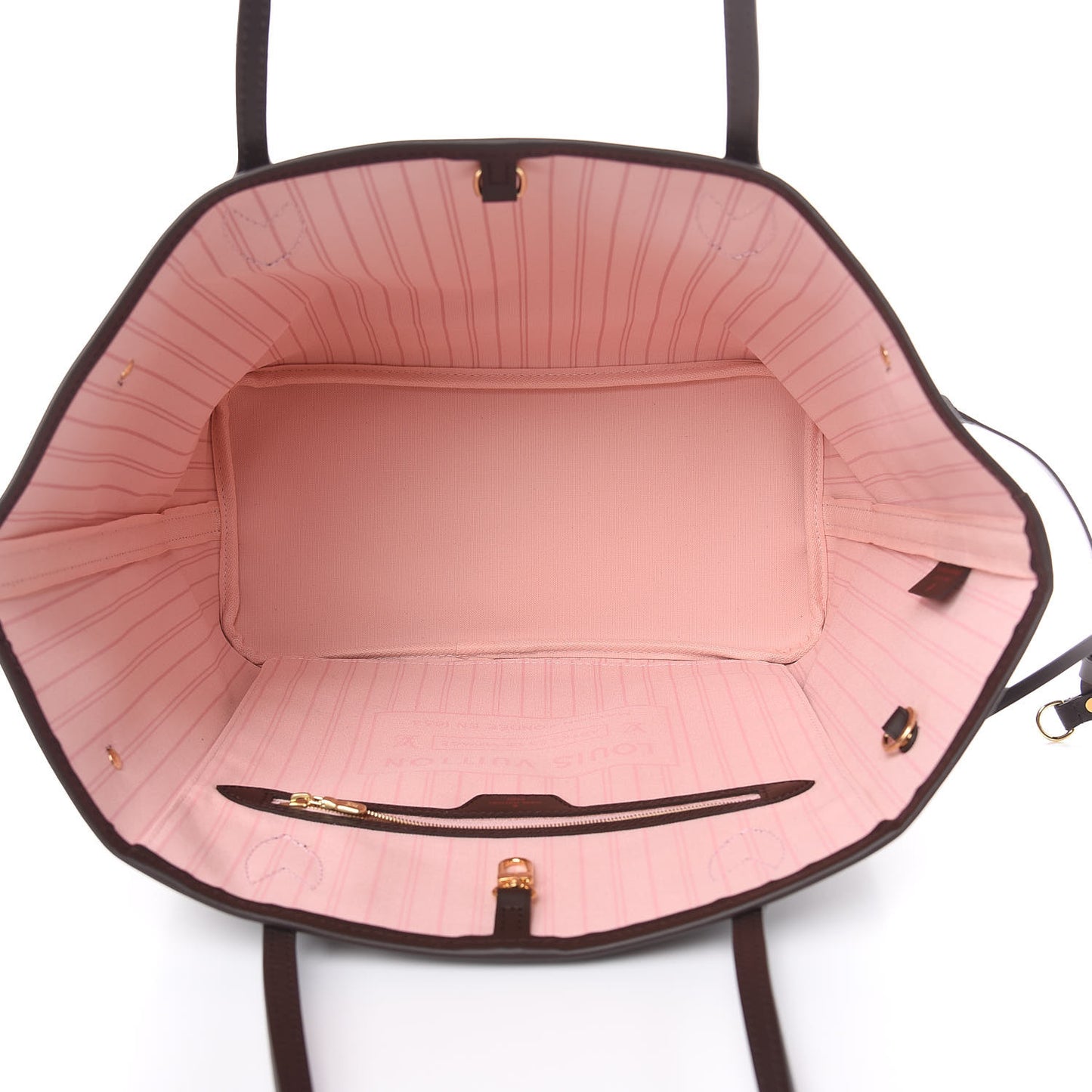 Damier Ebene Neo Neverfull MM Rose Ballerine