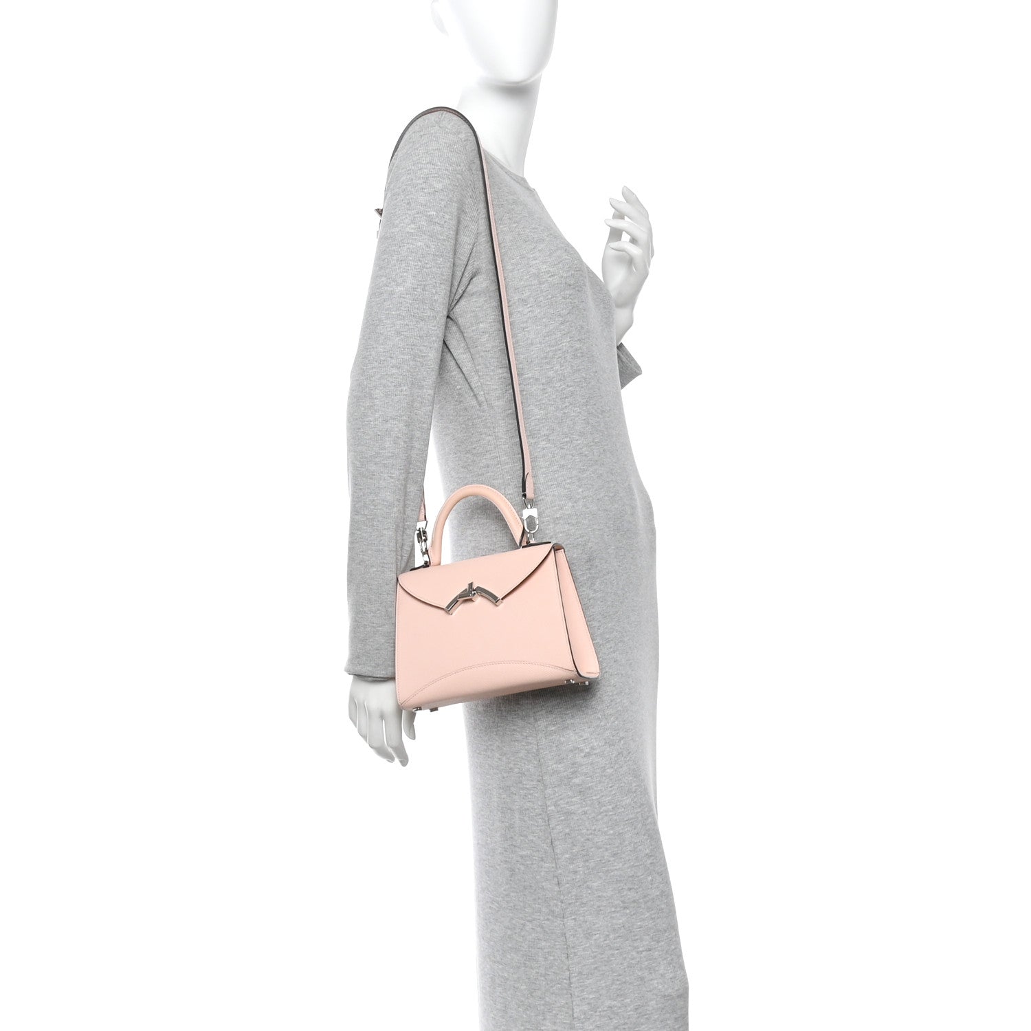 Moynat Carat Calfskin Gabrielle BB Petal 2 of 12