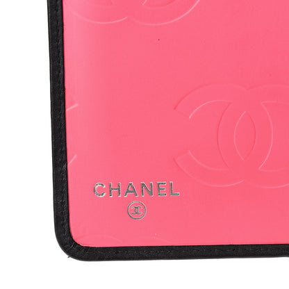 Chanel Calfskin Cambon Zipped Pocket Wallet Black 7 of 13