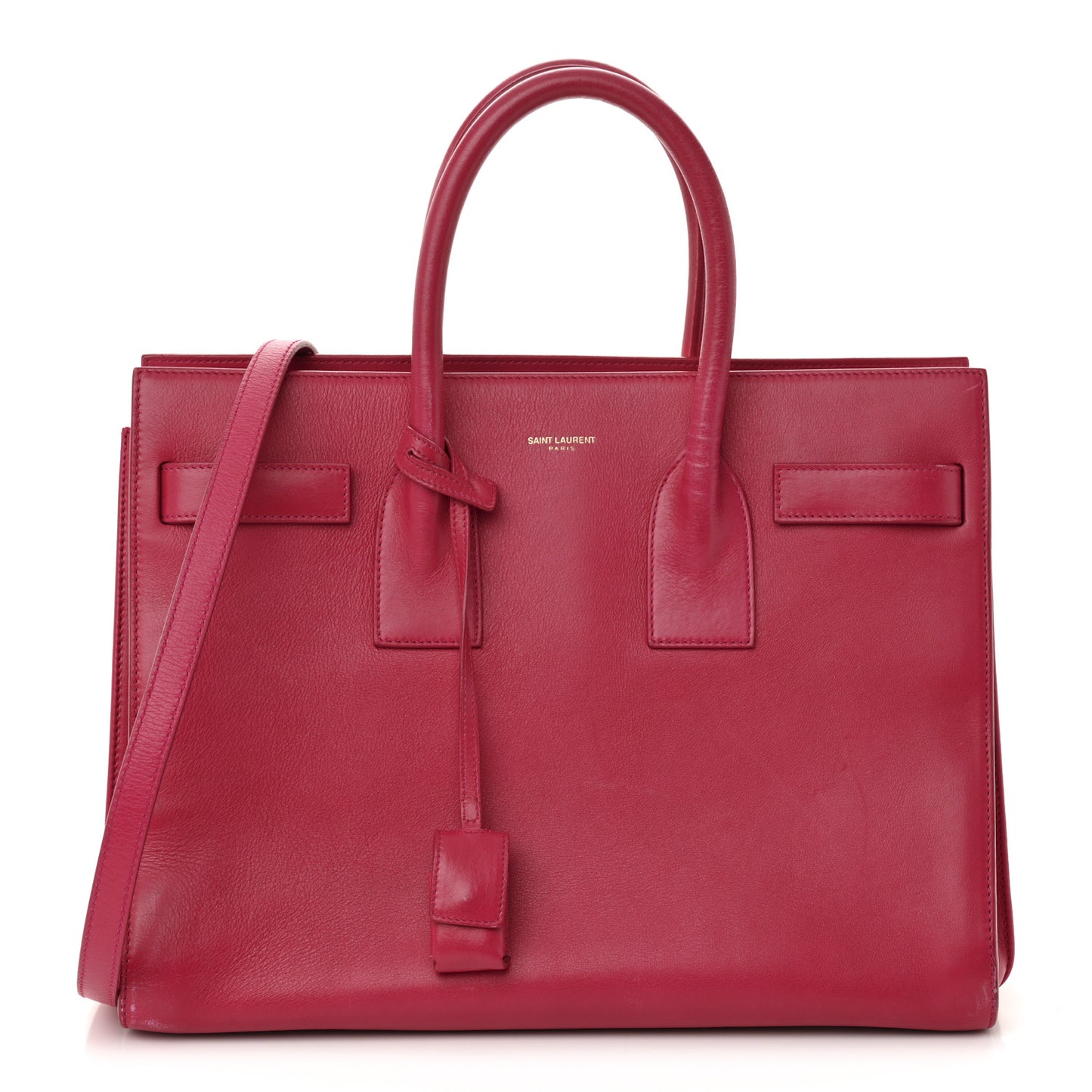 Calfskin Small Sac De Jour Lipstick Pink