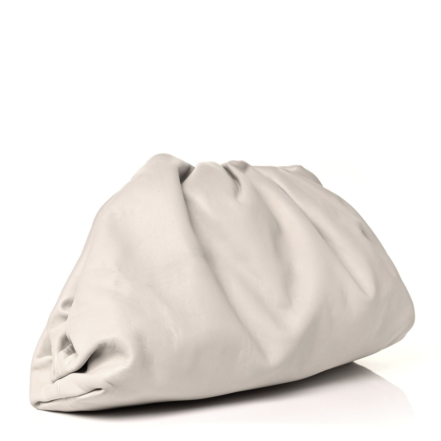 Smooth Butter Calf The Pouch Oversized Clutch Mist