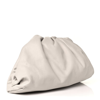 Bottega Veneta Smooth Butter Calf The Pouch Oversized Clutch Mist 3 of 9